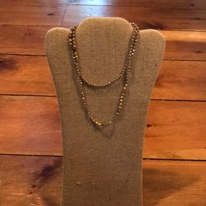 Brown earth tone necklace